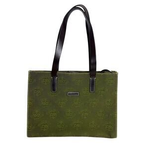 Dooney & Bourke - East/West Donegal Crest Tote Handbag  - Green/Brown